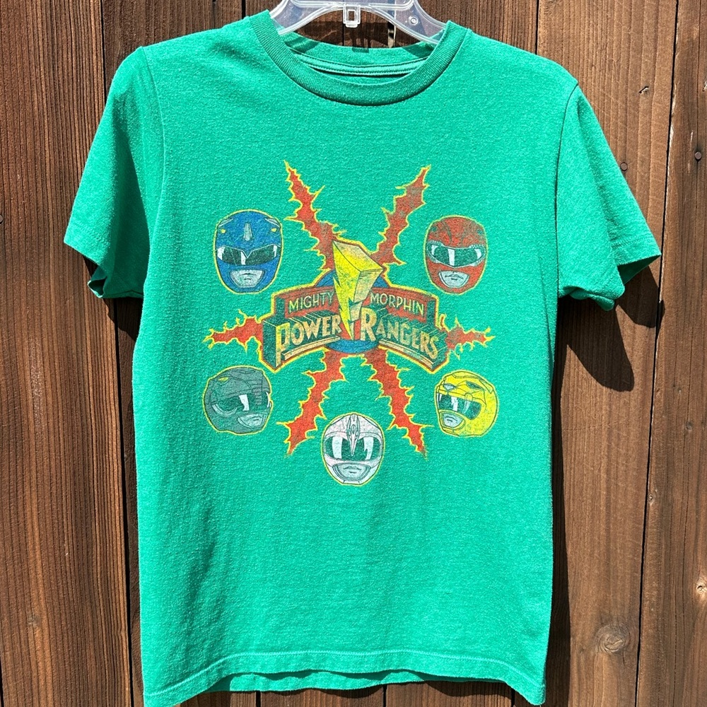 MAD Engine Green Power Rangers Short Sleeve Tee